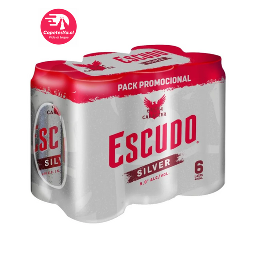 SIX PACK ESCUDO SILVER 470CC